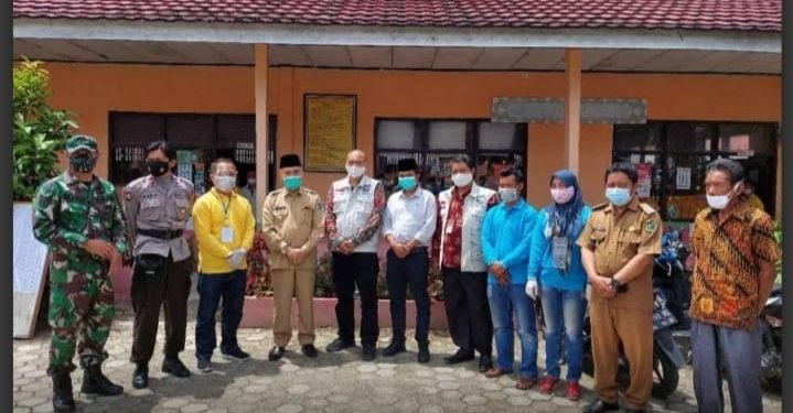 Bupati Kerinci Pantau Pelaksanaan Pilkades Serentak 2021